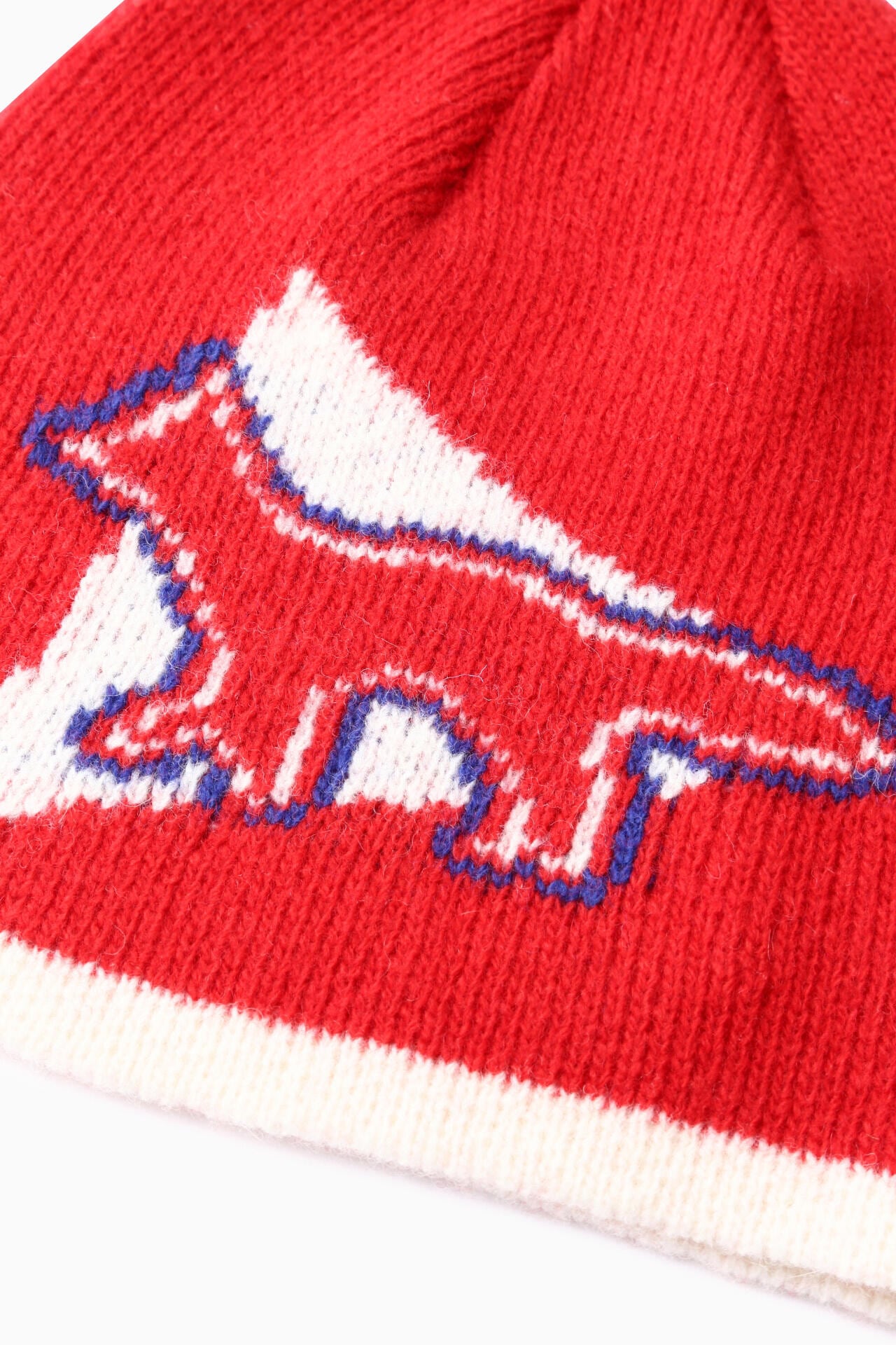 MAISON KITSUNÉ × and wander knit cap