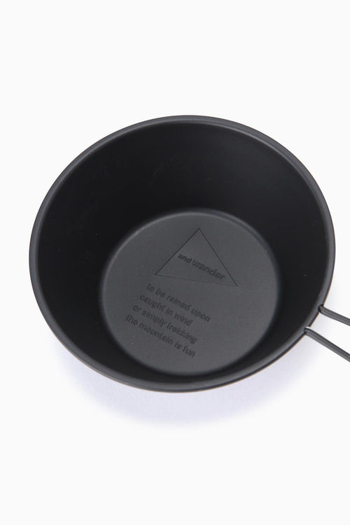 and wander sierra cup black
