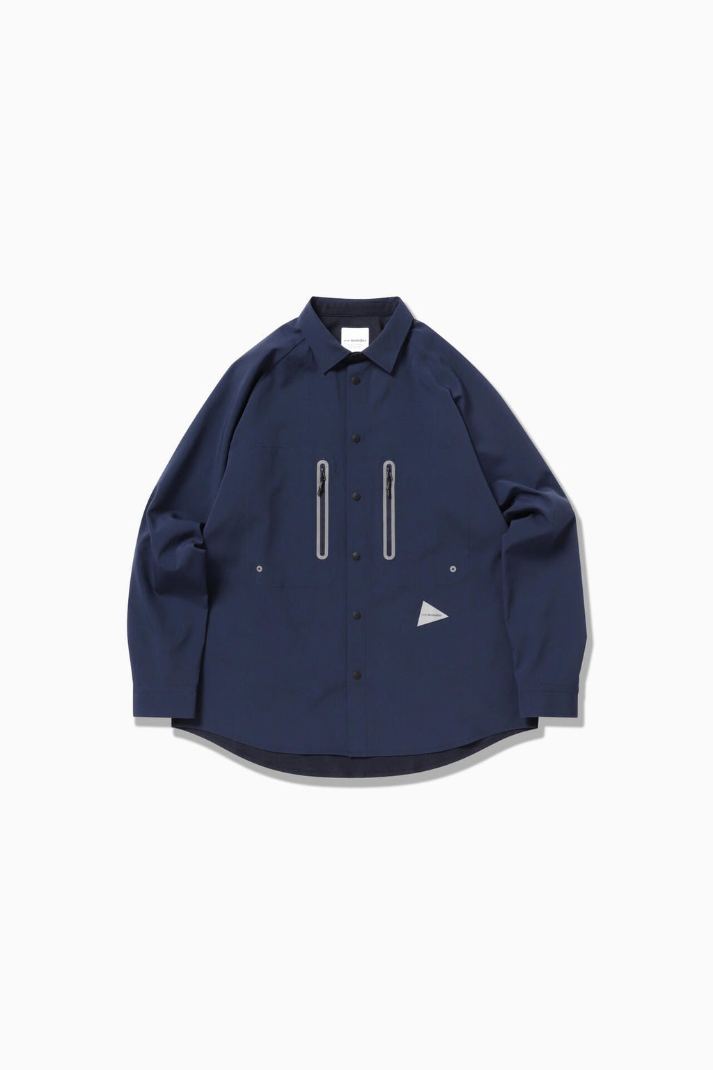 tech LS shirt - navy