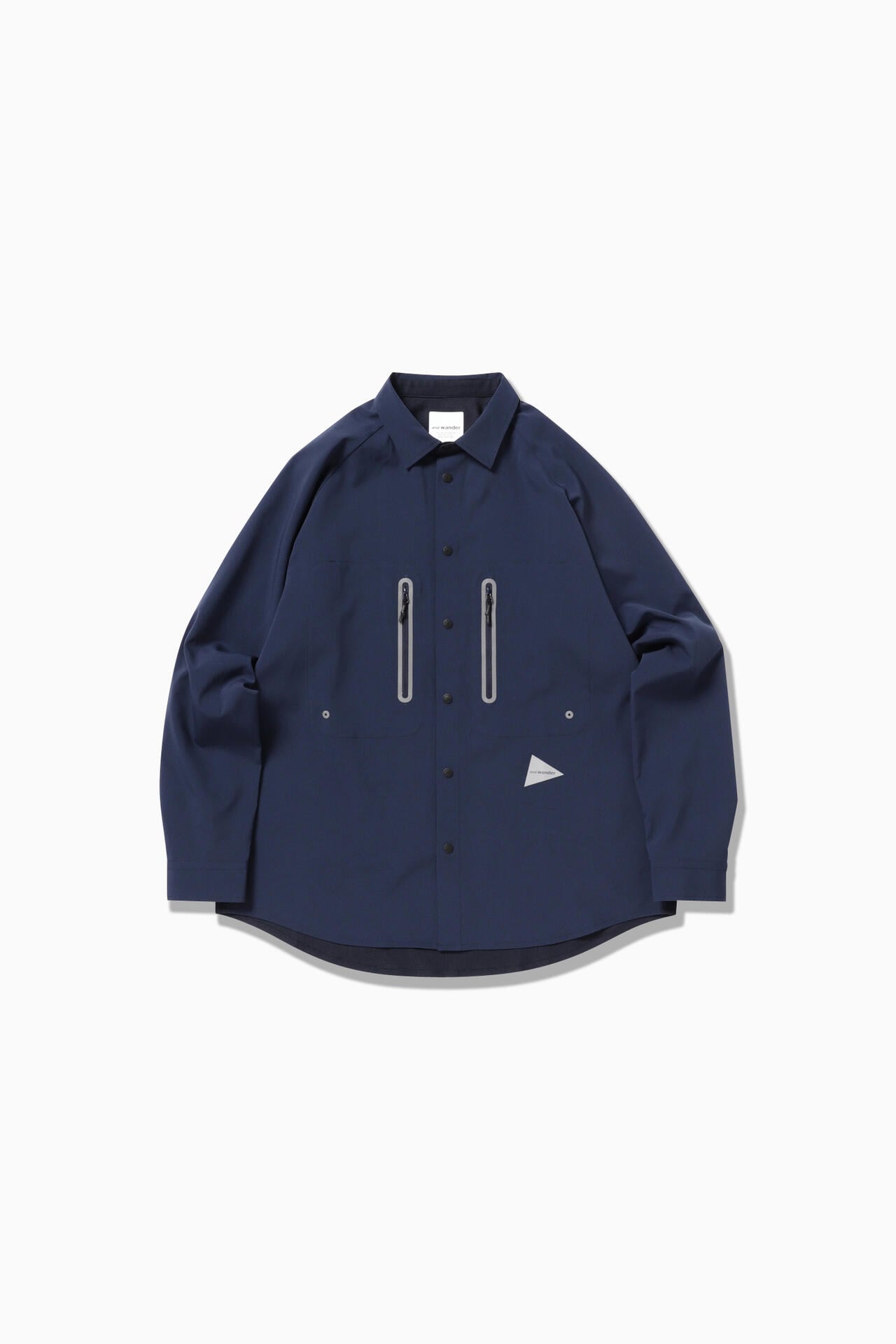 tech LS shirt - navy