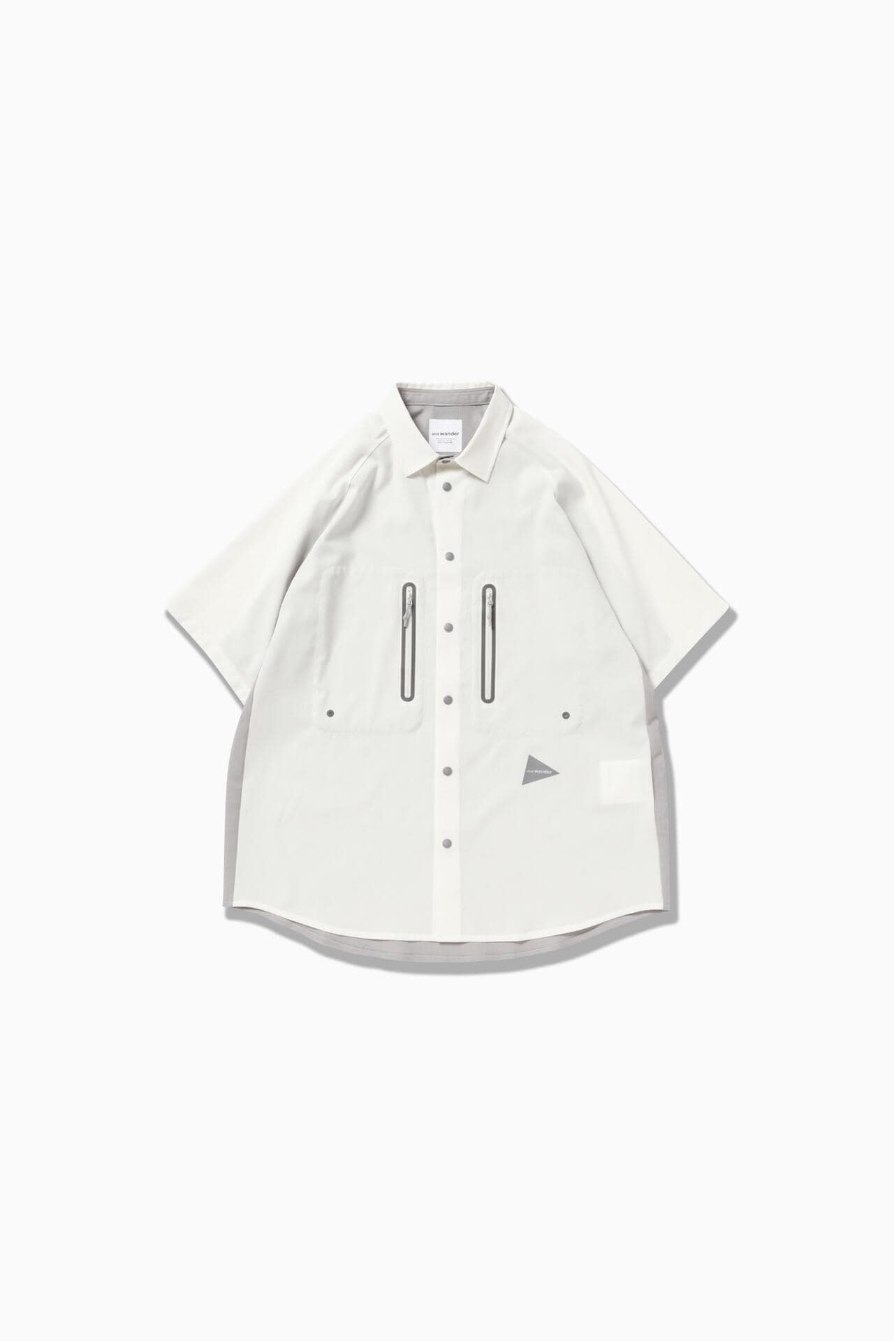tech SS shirt - off white