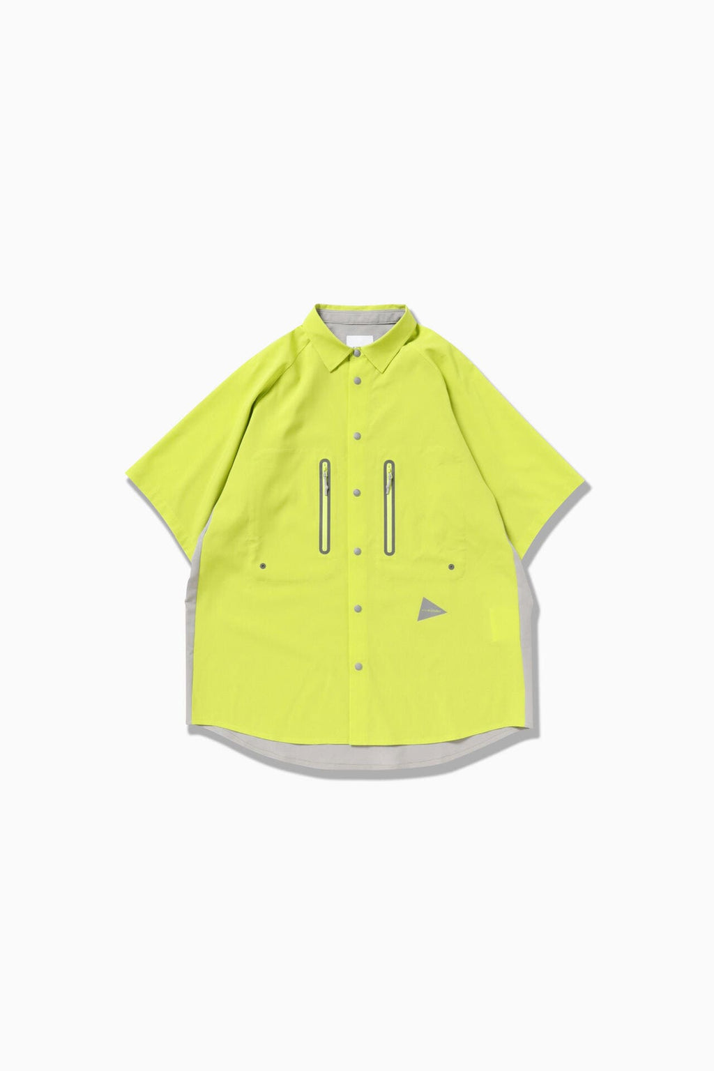 tech SS shirt - yellow green