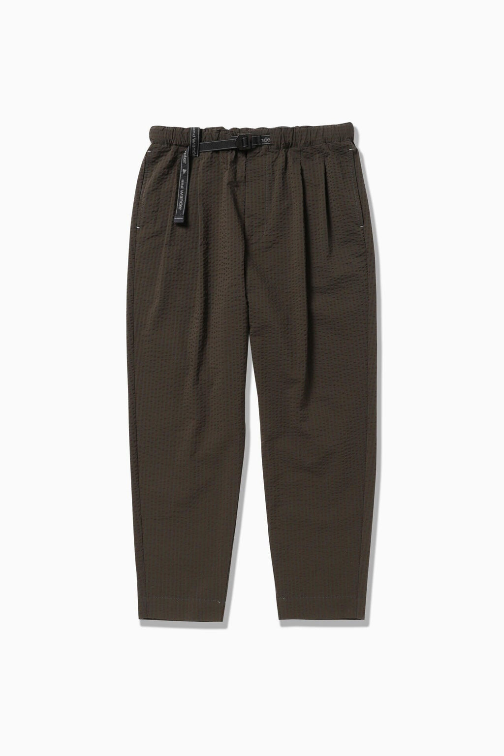 Dry soft seersucker  pants - khaki