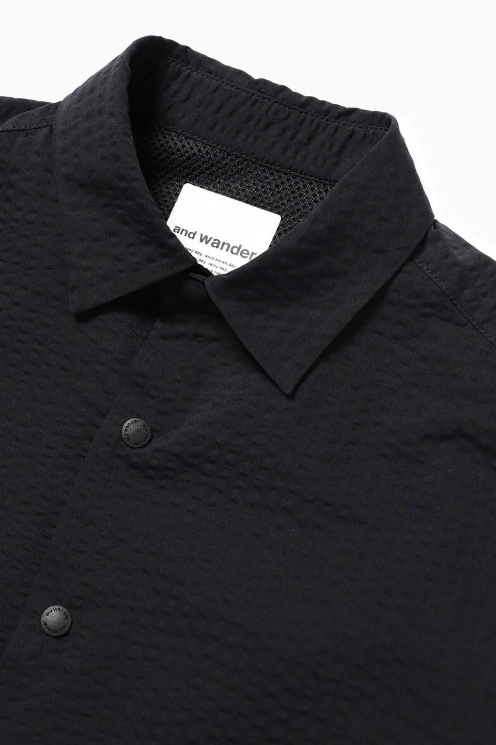 Dry soft seersucker SS shirt