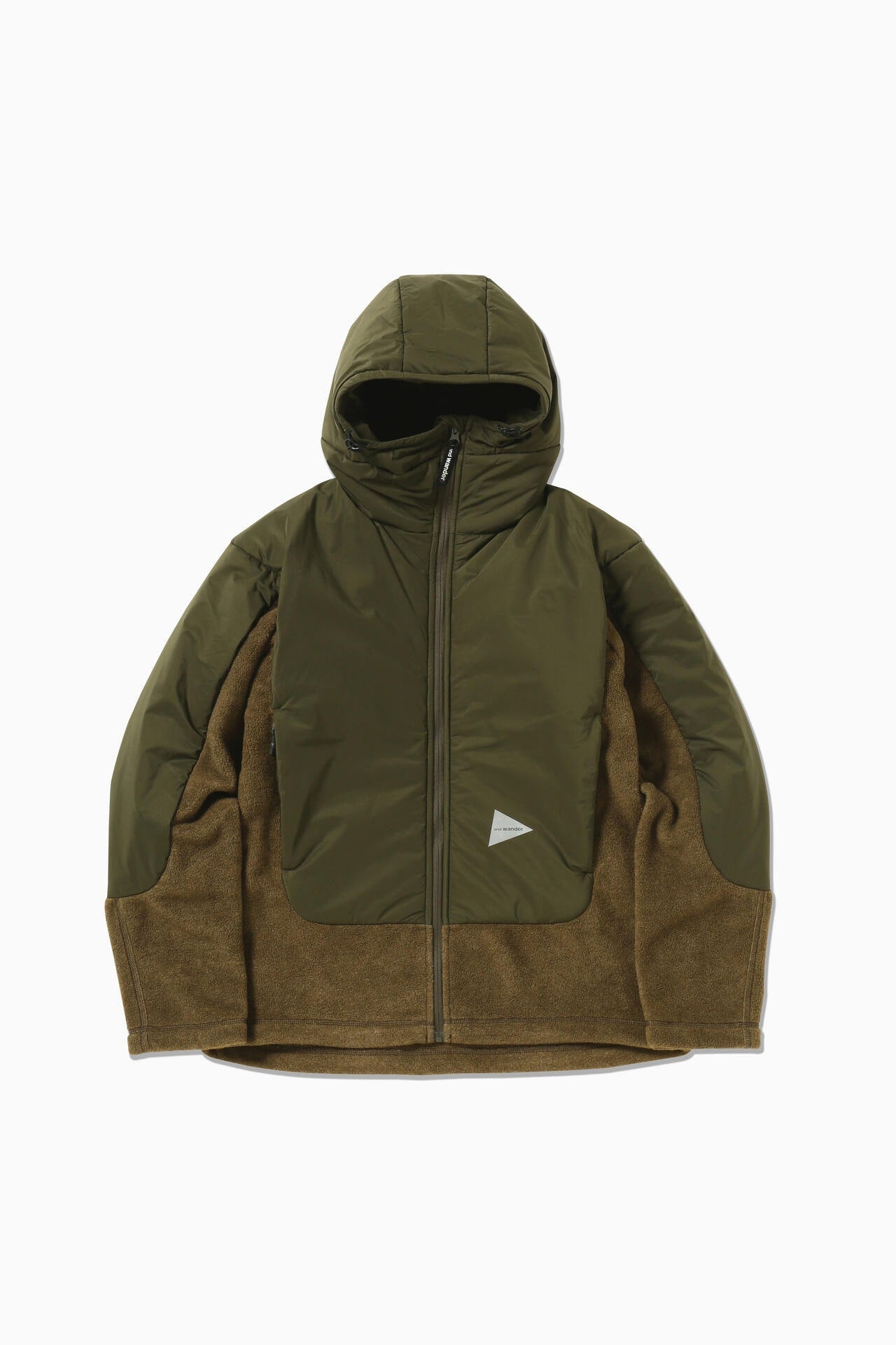 top fleece jacket - khaki
