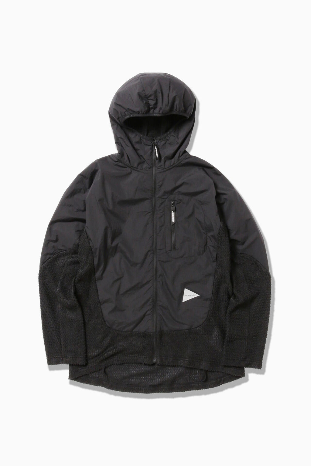 alpha direct f/z hoodie - black