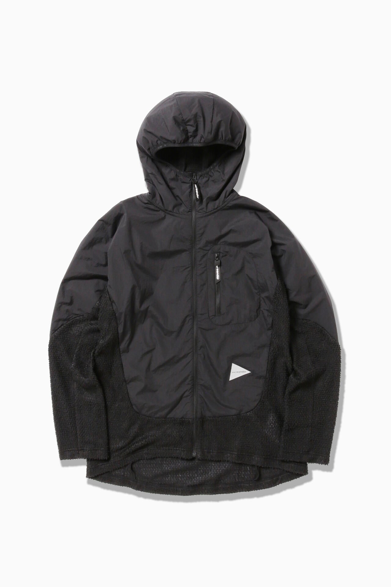 alpha direct f/z hoodie - black