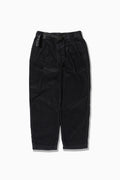 corduroy pants - black
