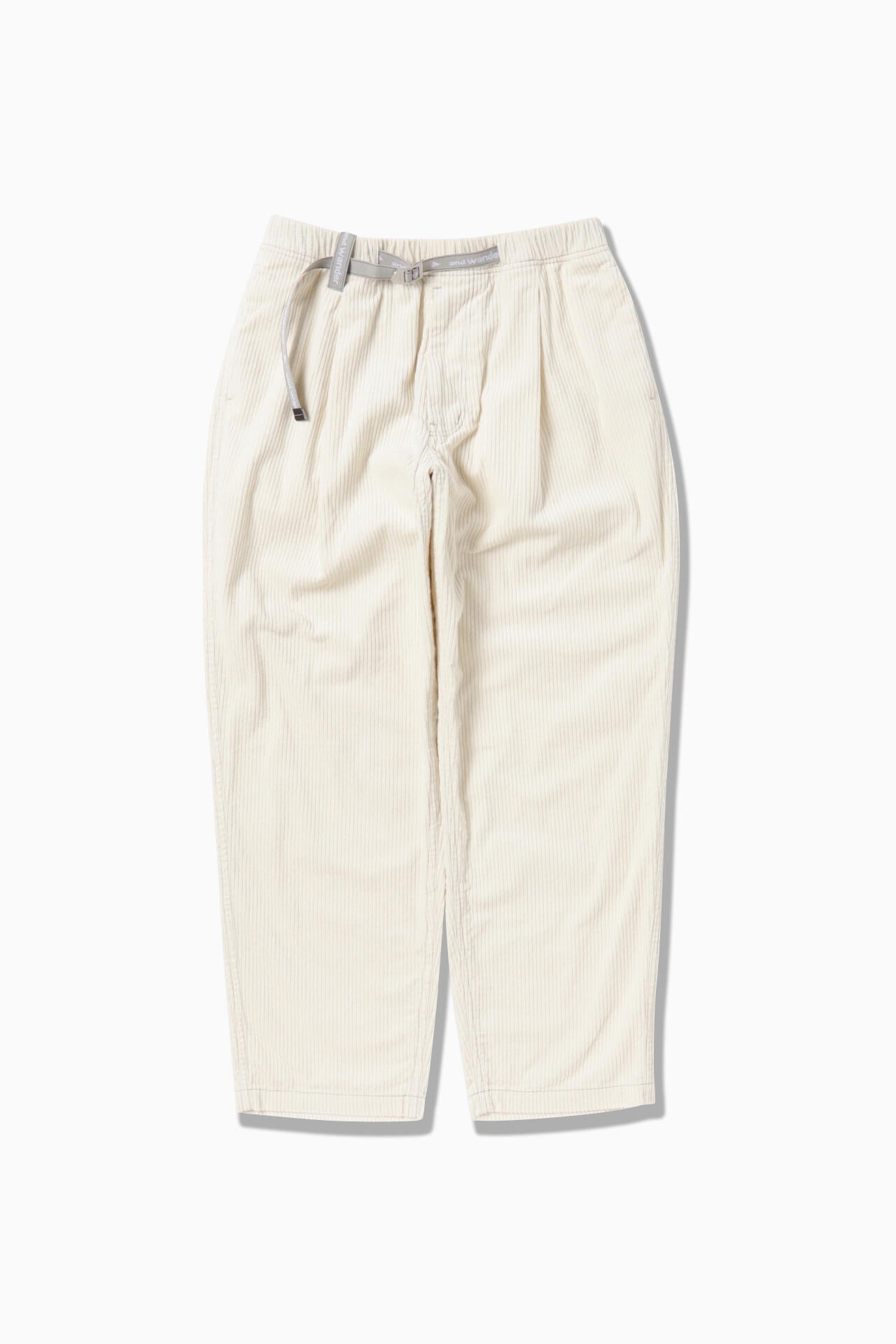 corduroy pants - off white