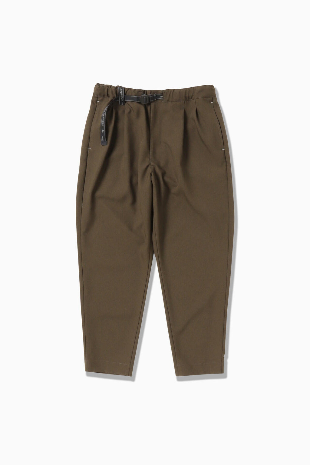 PE melange twill pants - khaki