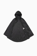 sil poncho - charcoal