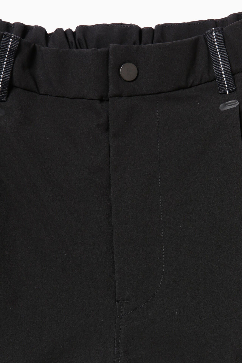 plain wide stretch pants