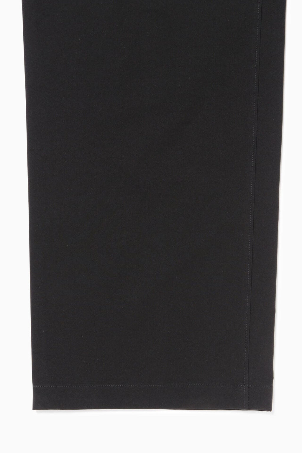 plain wide stretch pants