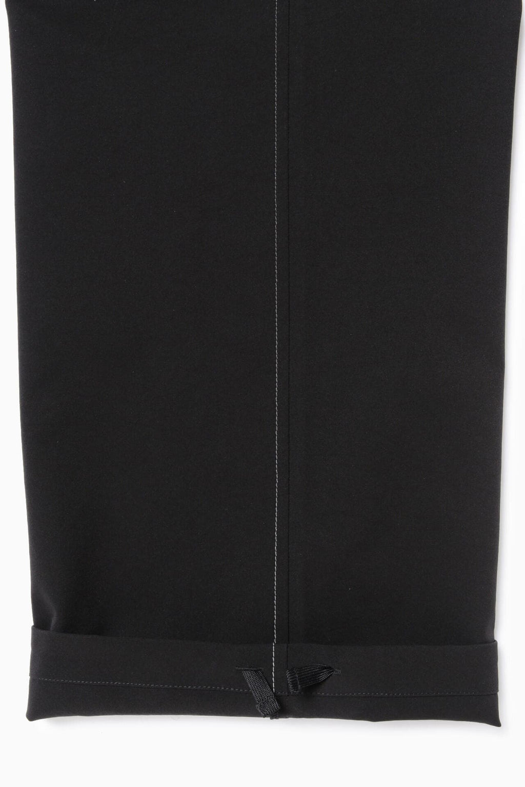 plain wide stretch pants