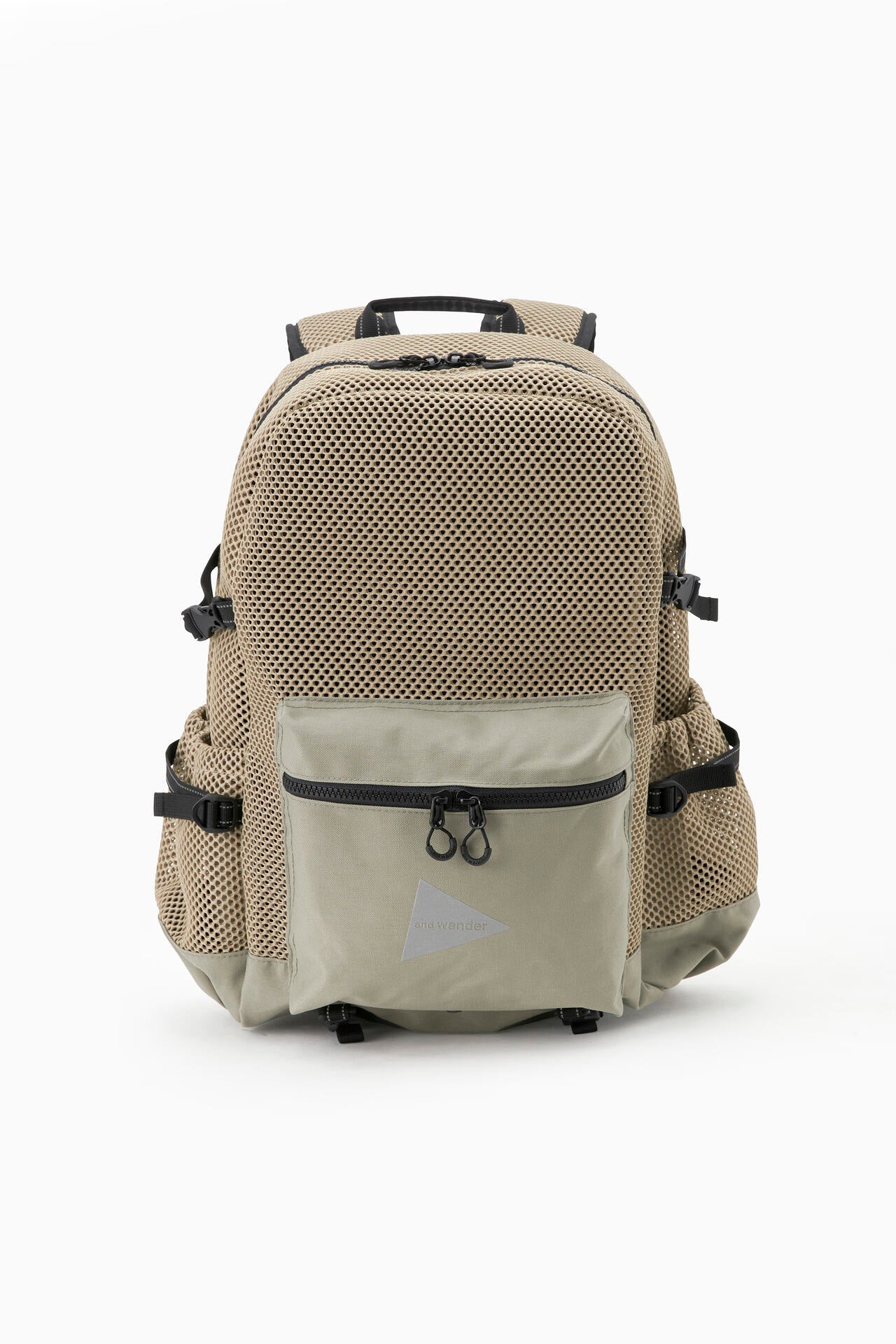 3D mesh backpack - beige