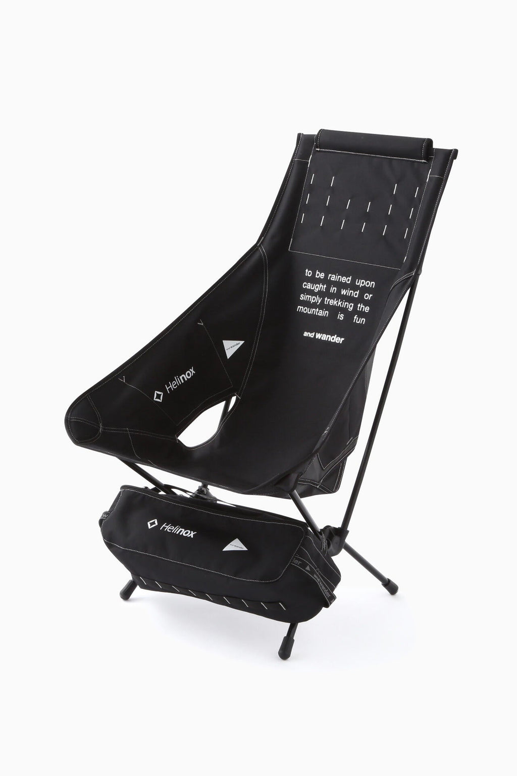 Helinox × and wander folding chair two