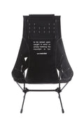 Helinox × and wander folding chair two - black