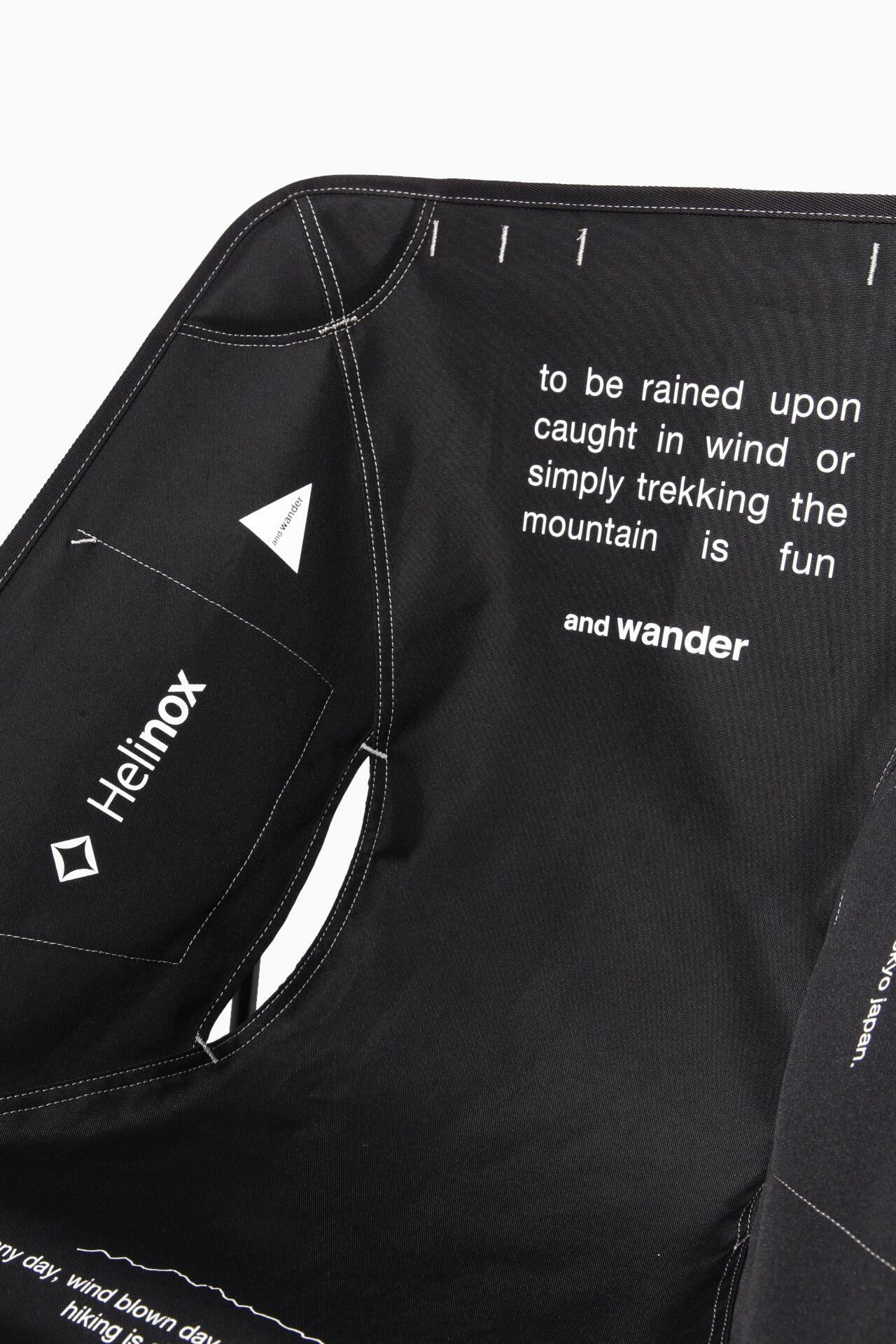 Helinox × and wander folding chair one