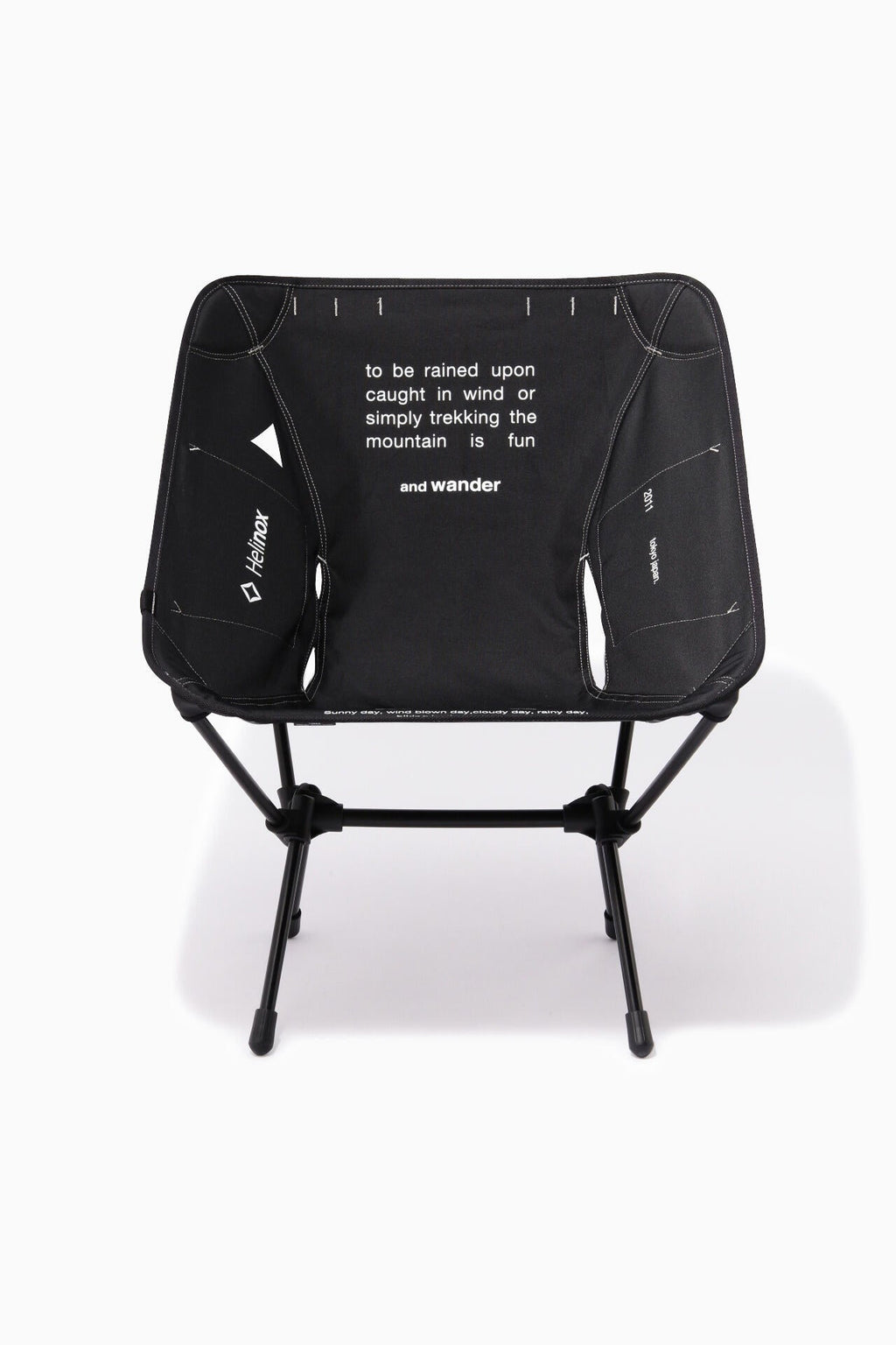 Helinox × and wander folding chair one - black