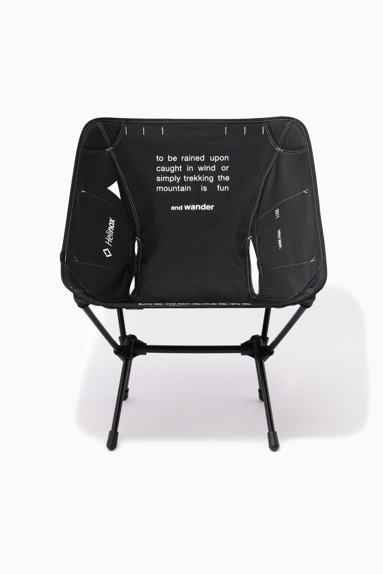 Helinox × and wander folding chair one - black