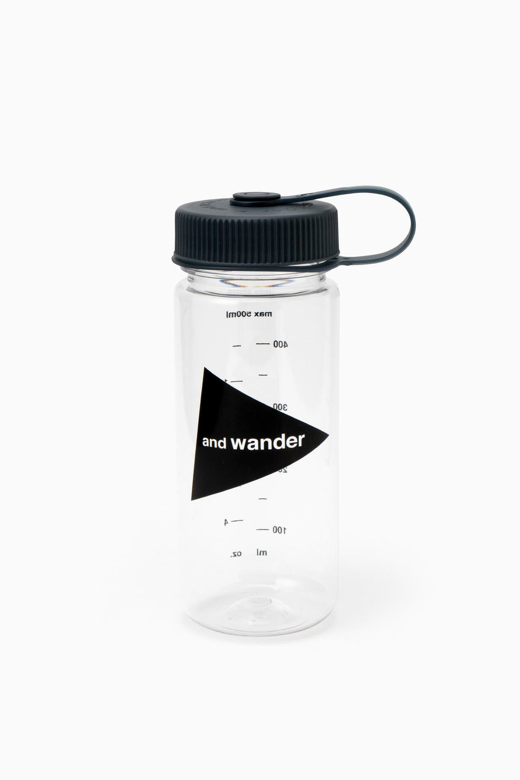 and wander logo bottle 500 - clear