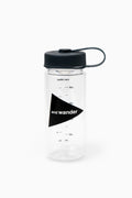 and wander logo bottle 500 - clear