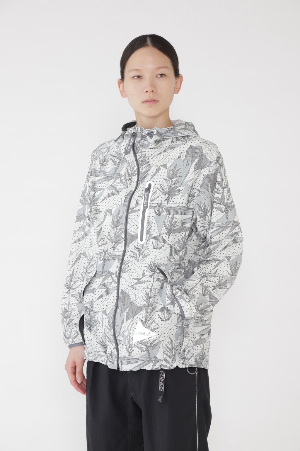 GRAMICCI × and wander brushed nylon jacket