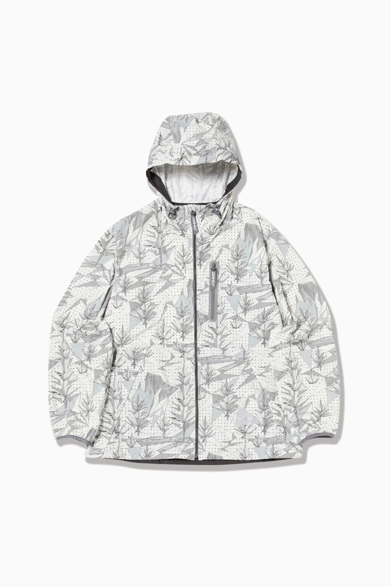 GRAMICCI × and wander brushed nylon jacket - yosemite gray