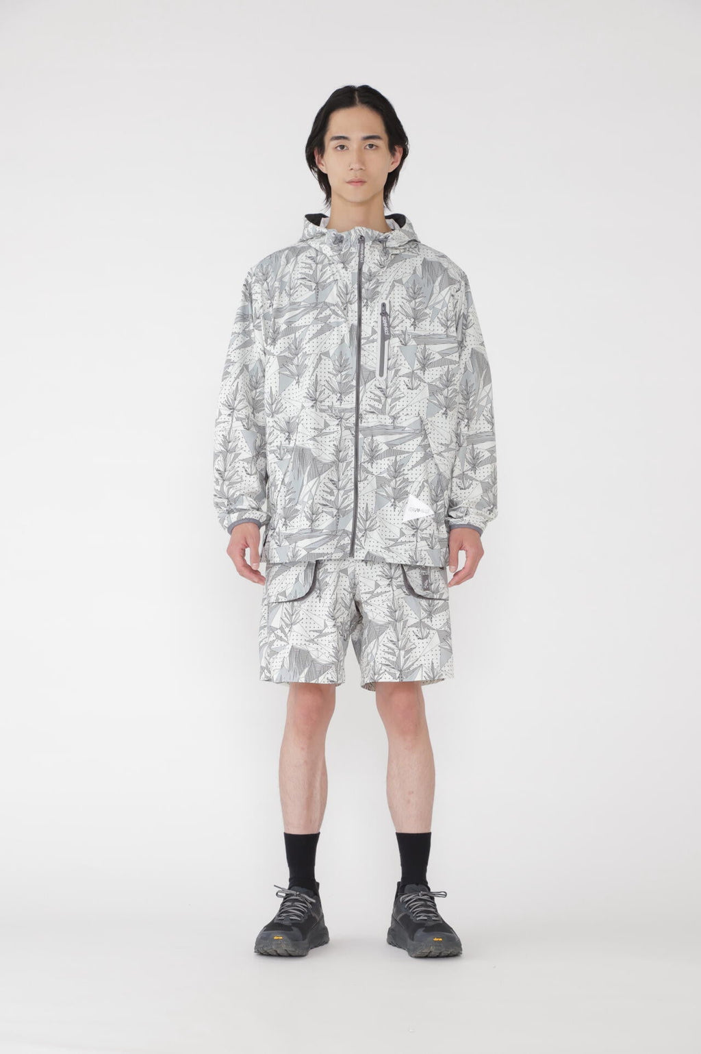 GRAMICCI × and wander brushed nylon jacket