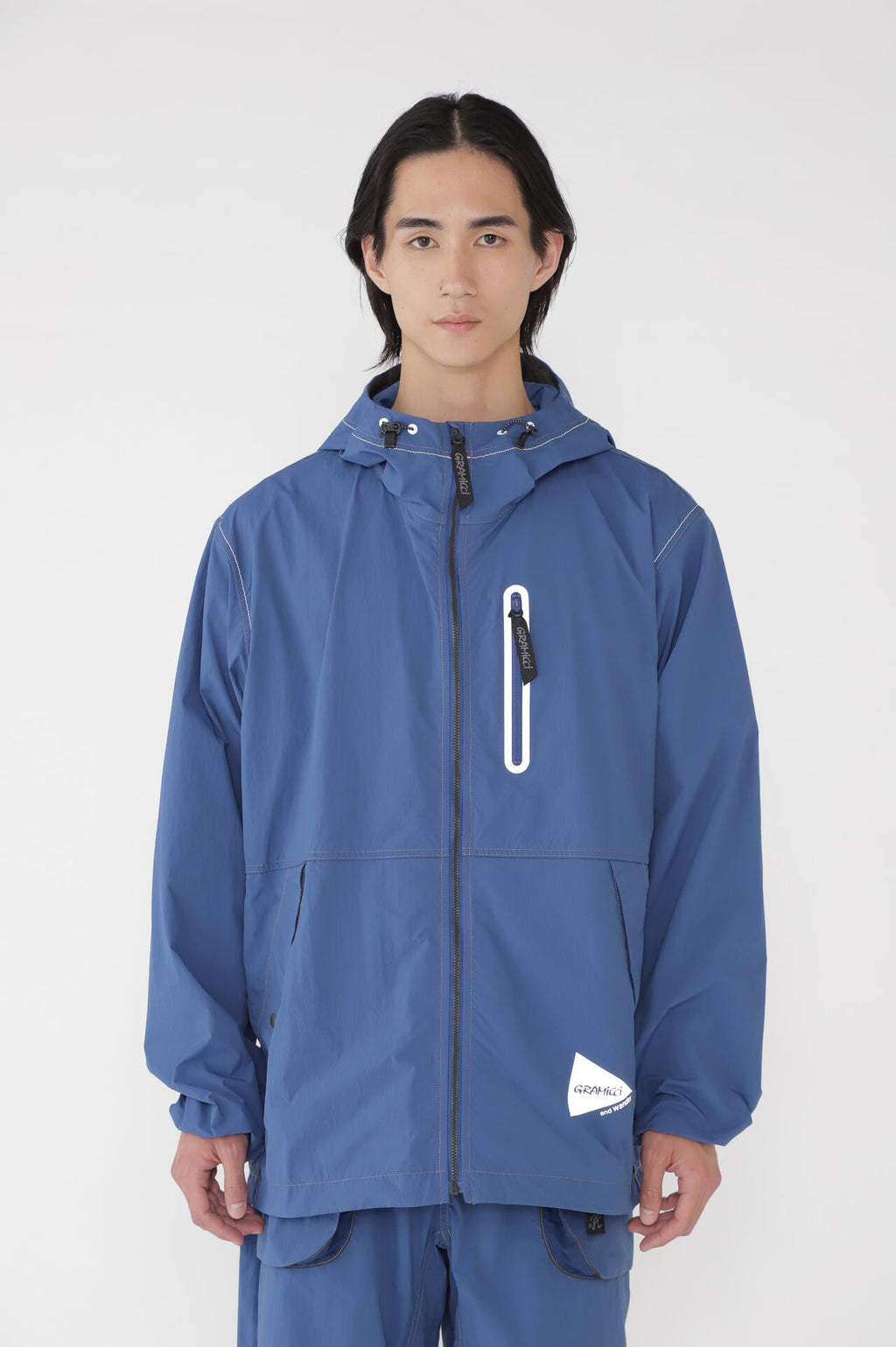GRAMICCI × and wander brushed nylon jacket