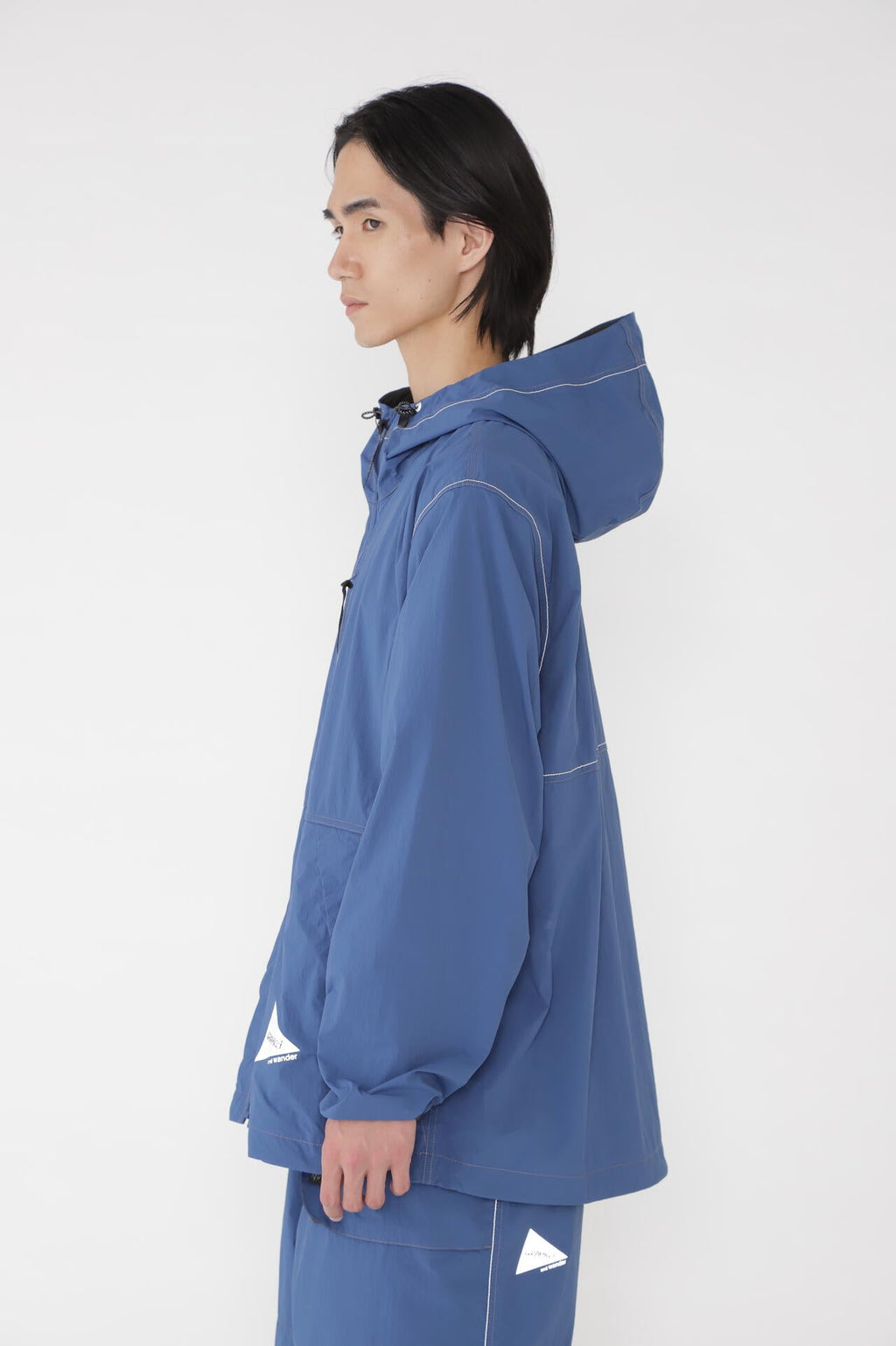 GRAMICCI × and wander brushed nylon jacket