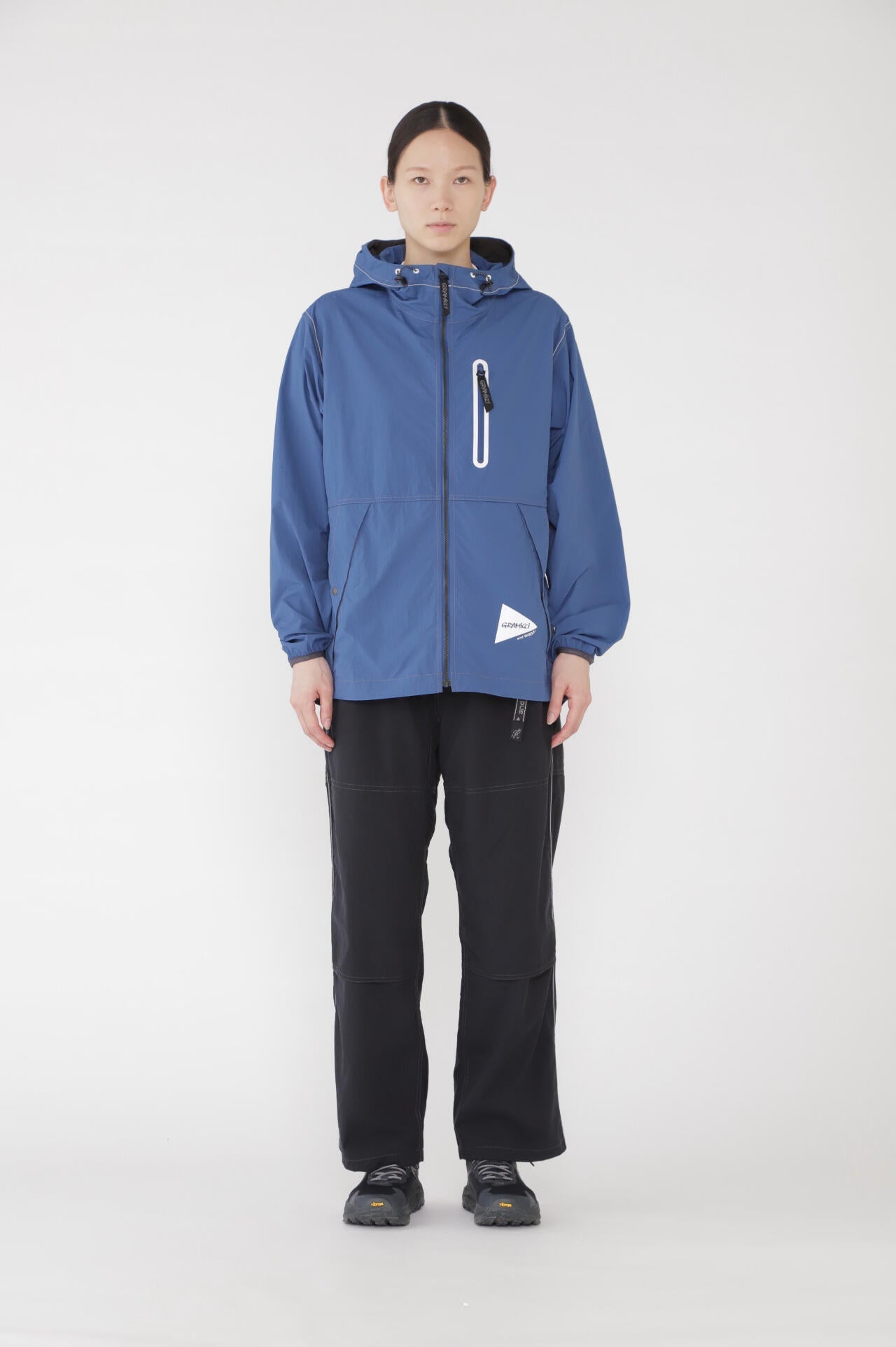 GRAMICCI × and wander brushed nylon jacket