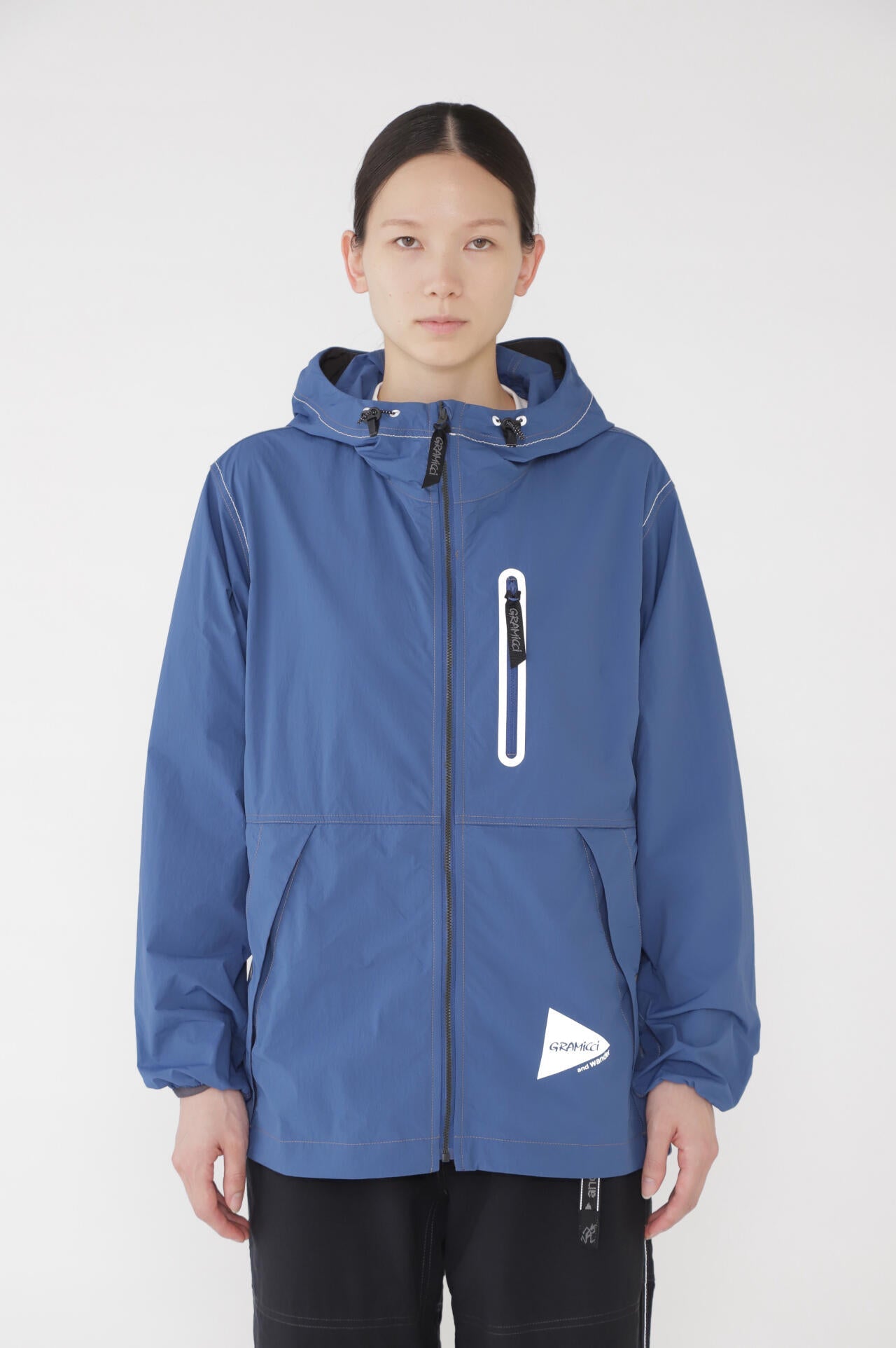 GRAMICCI × and wander brushed nylon jacket