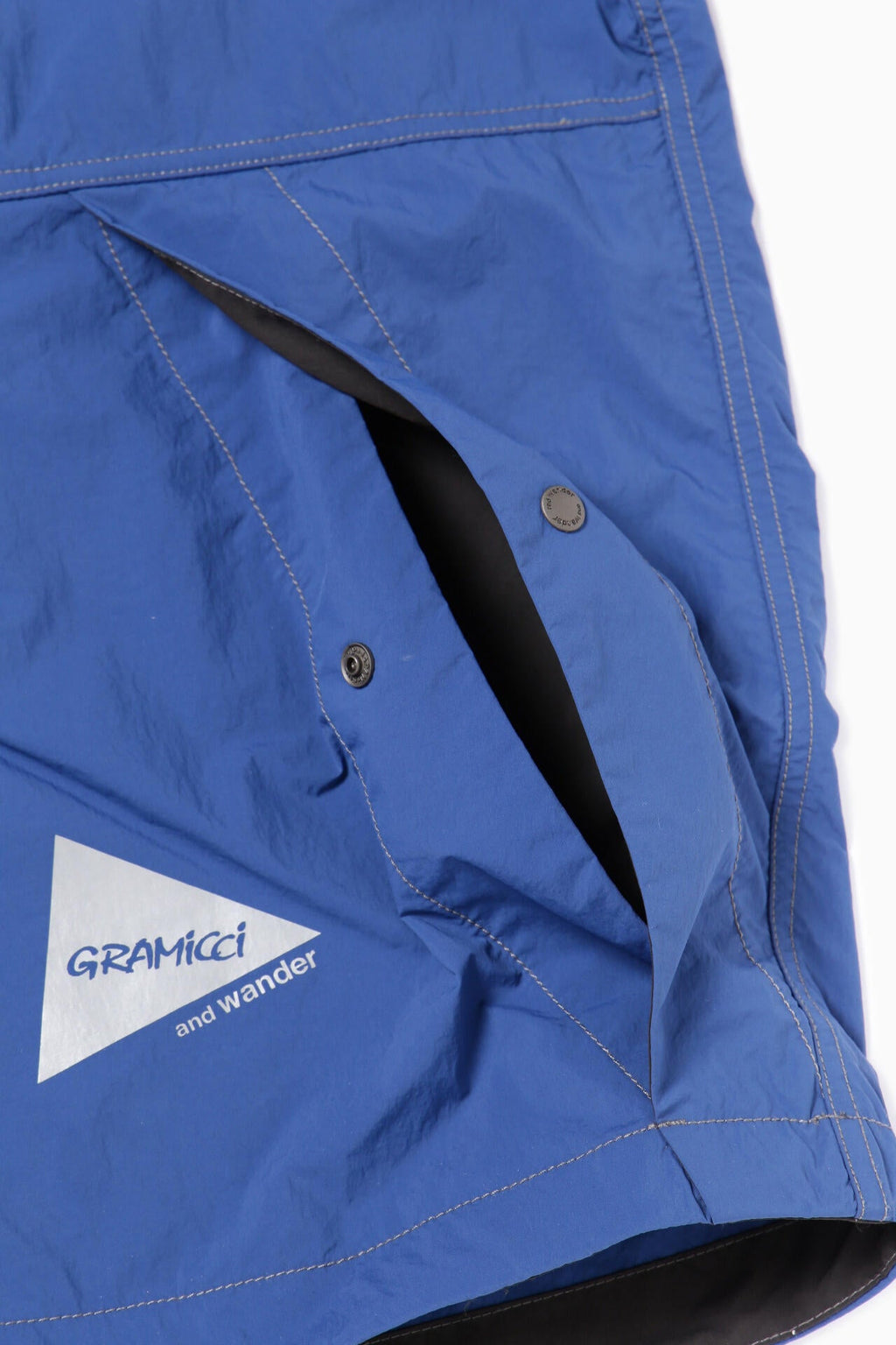 GRAMICCI × and wander brushed nylon jacket