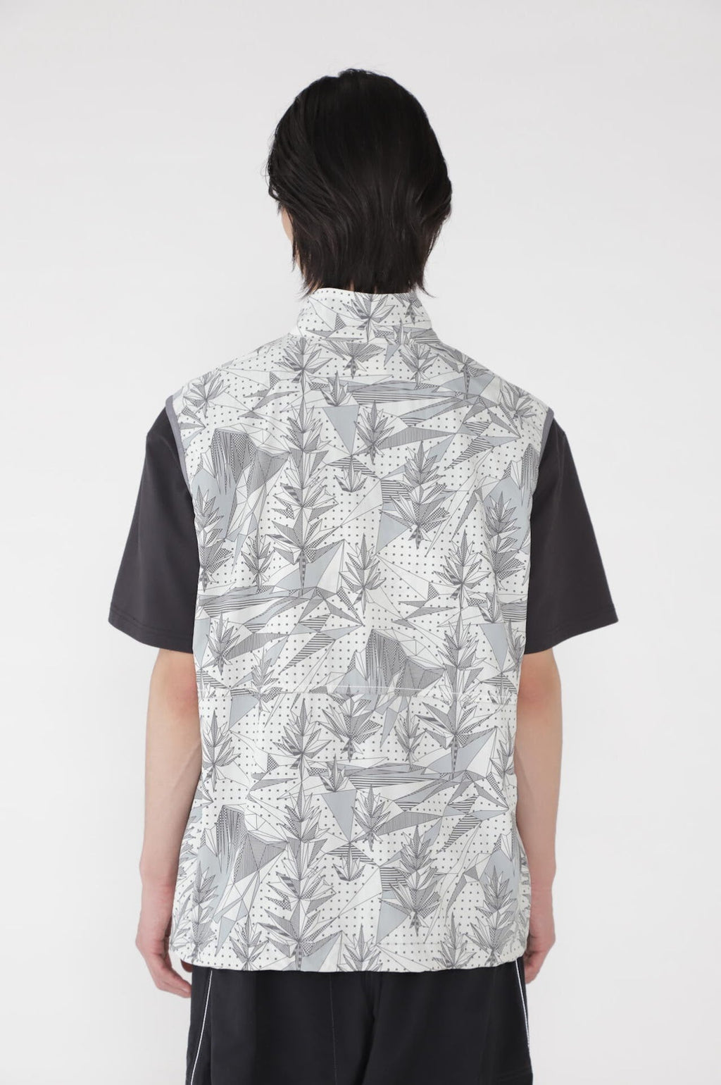 GRAMICCI × and wander brushed nylon vest