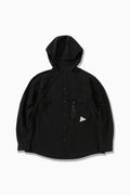 dry breathable hoodie - black