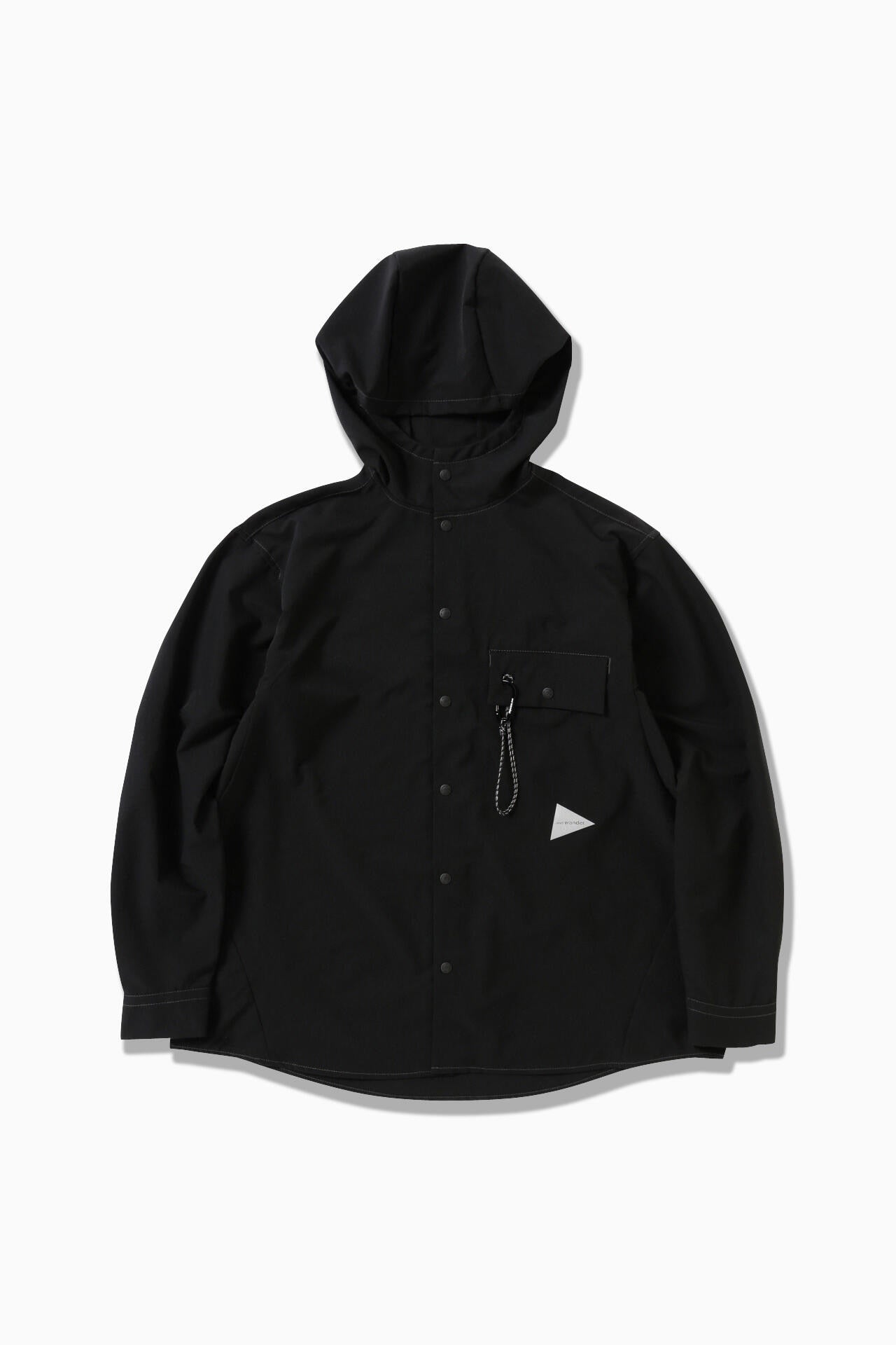 dry breathable hoodie - black