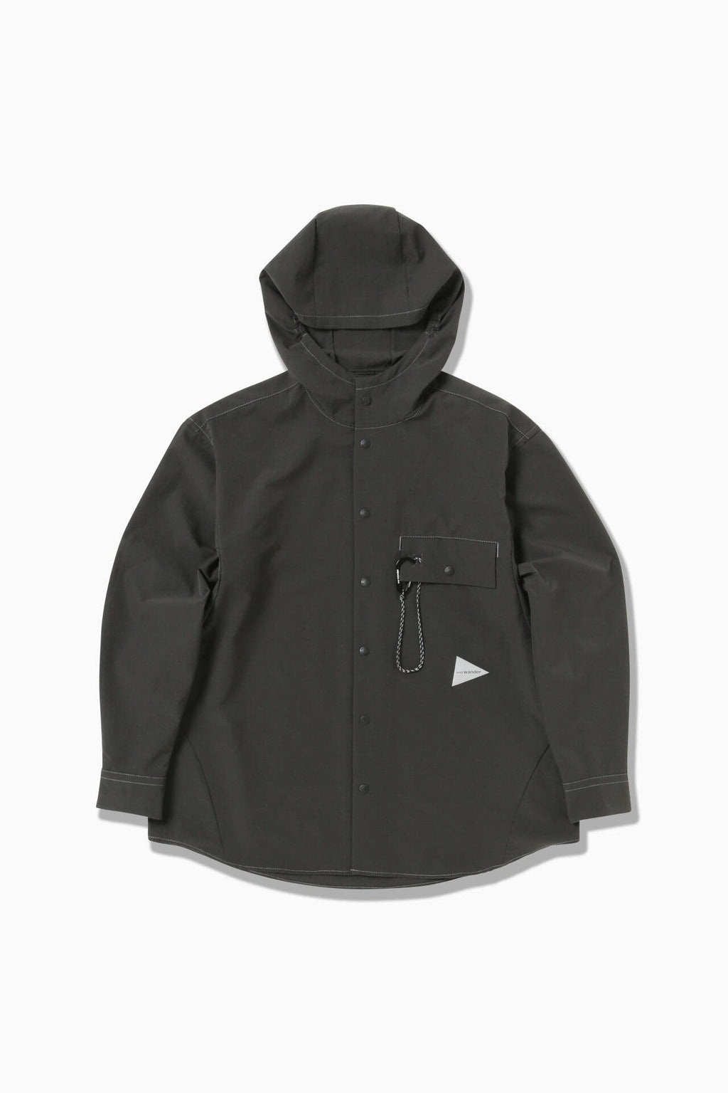 dry breathable hoodie - charcoal