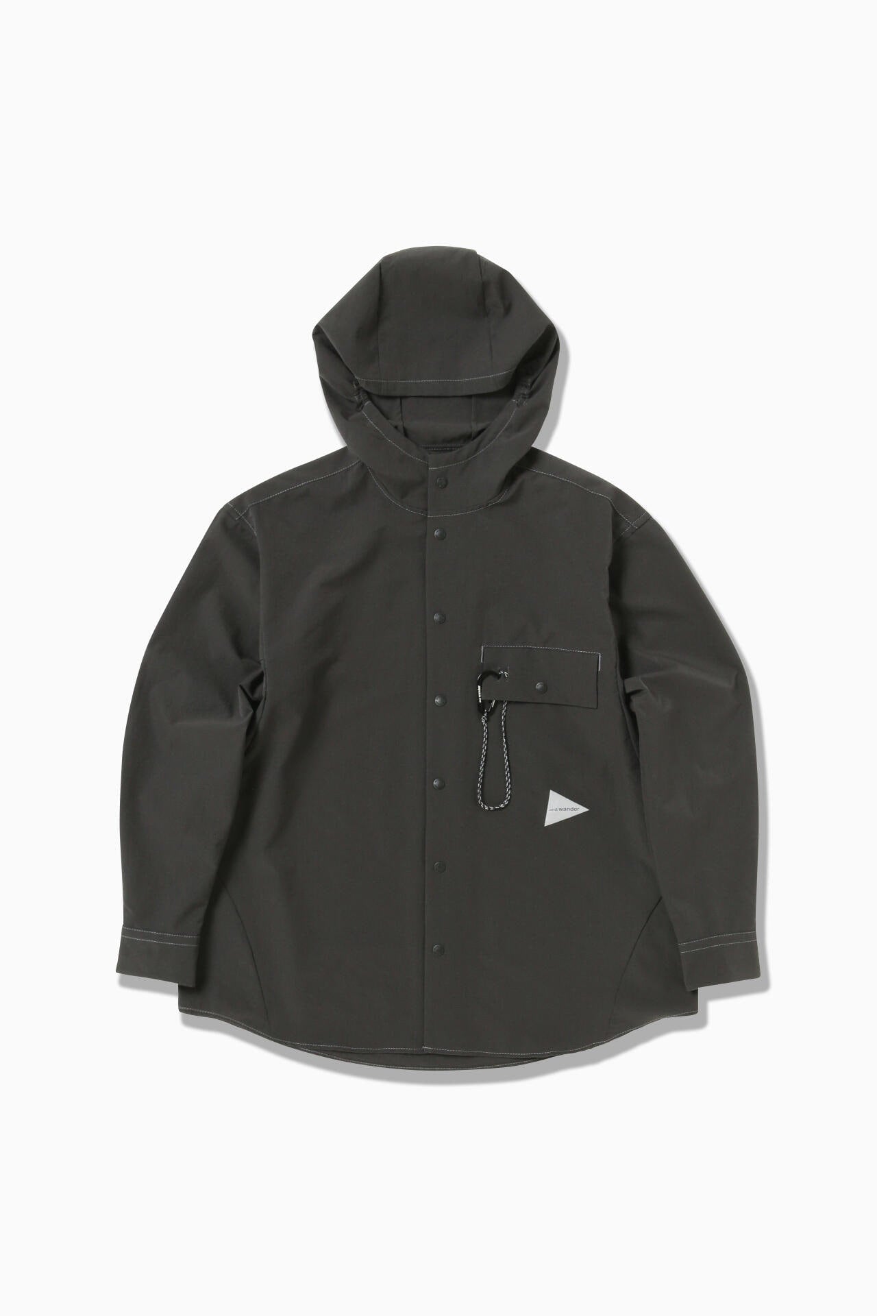 dry breathable hoodie - charcoal