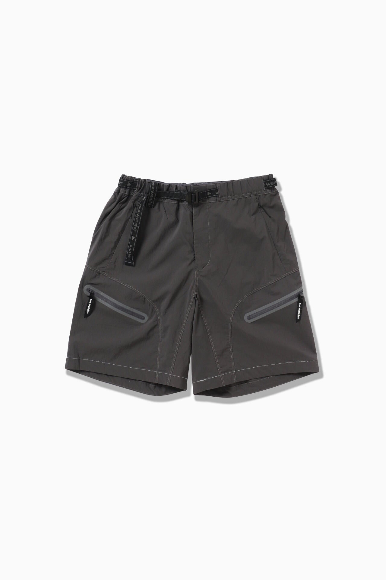 light hike short pants - charcoal