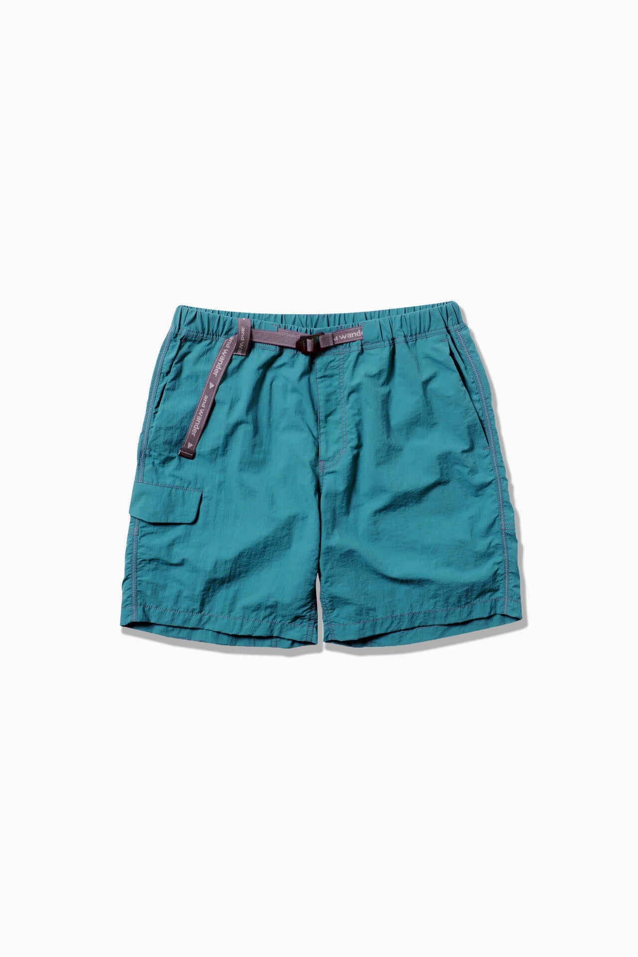 Ny taffeta hiker short pants - turquoise blue