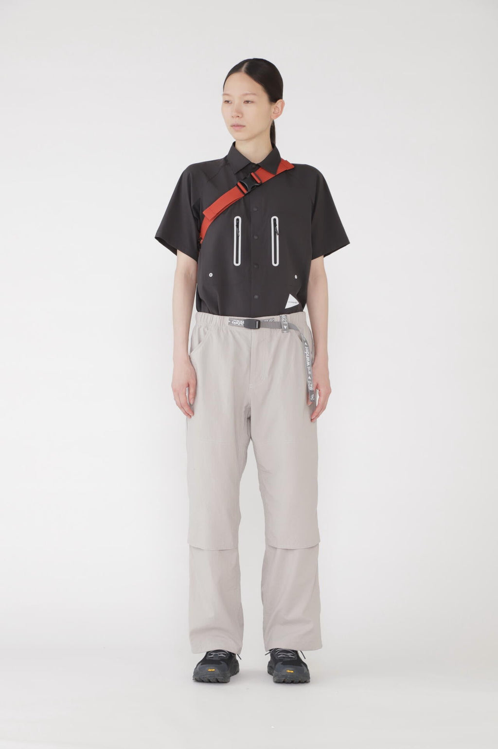 GRAMICCI × and wander nylon double knee pant