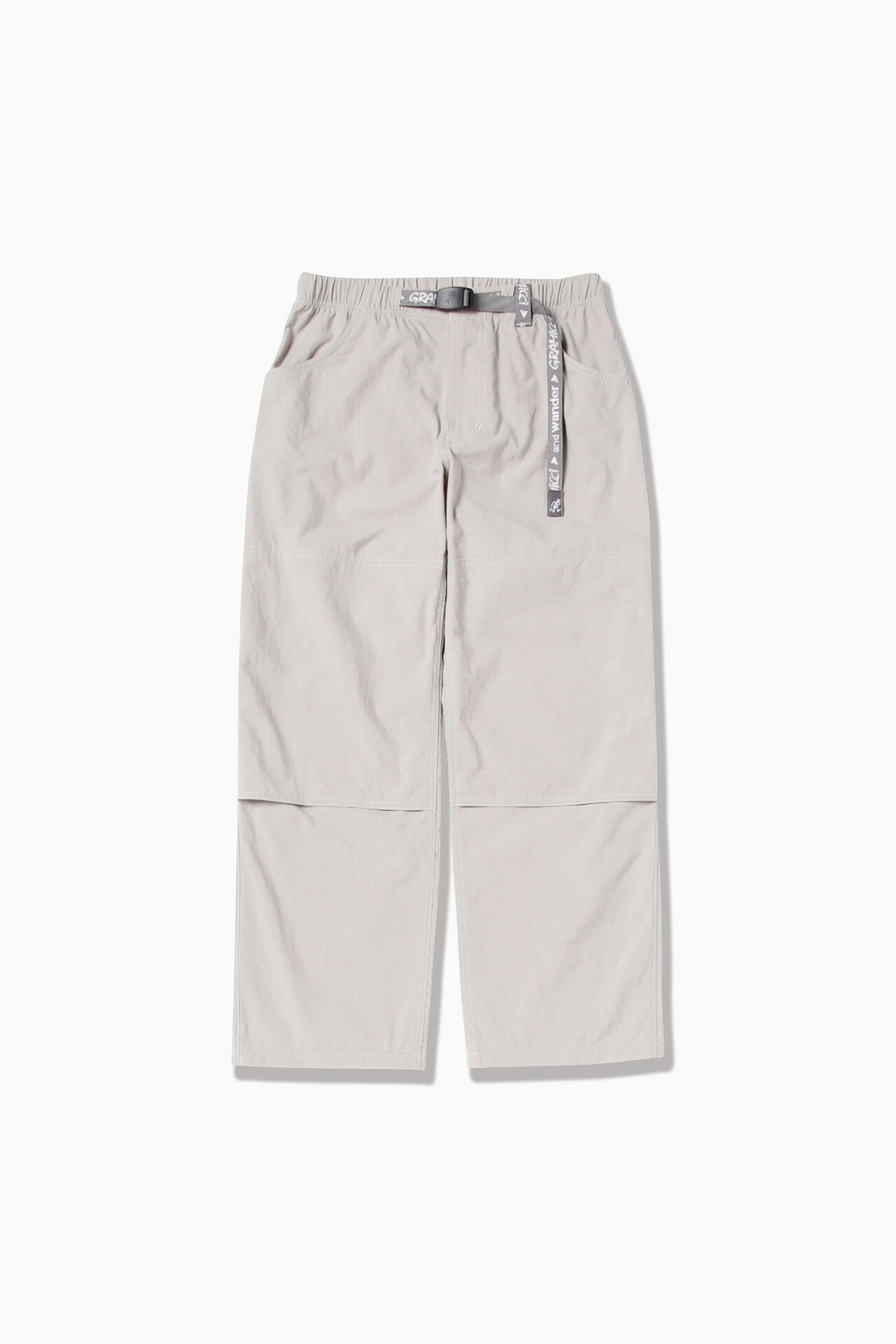 GRAMICCI × and wander nylon double knee pant - l.gray