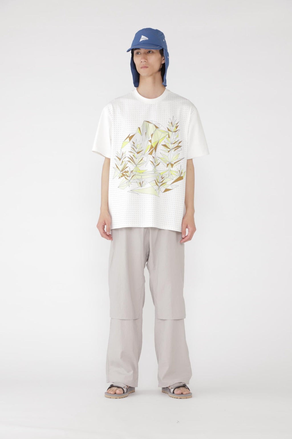 GRAMICCI × and wander nylon double knee pant