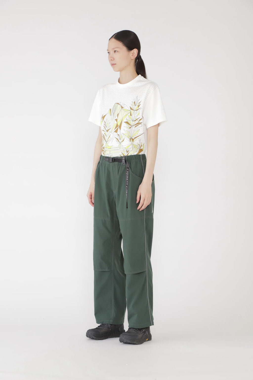 GRAMICCI × and wander nylon double knee pant