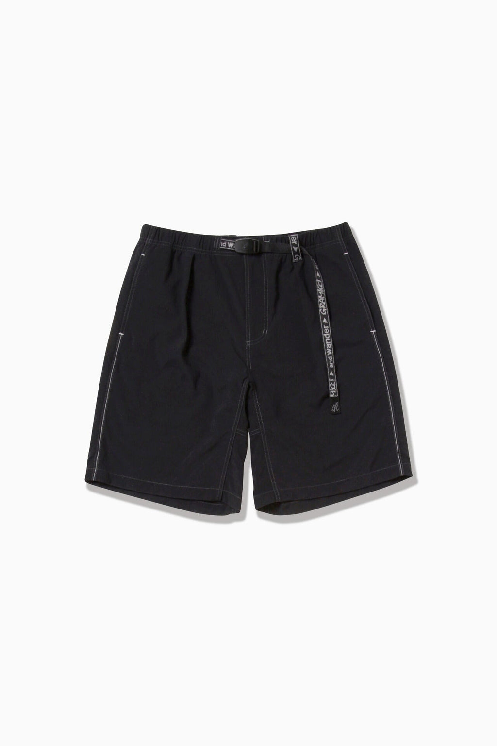 GRAMICCI × and wander nylon g-short - black