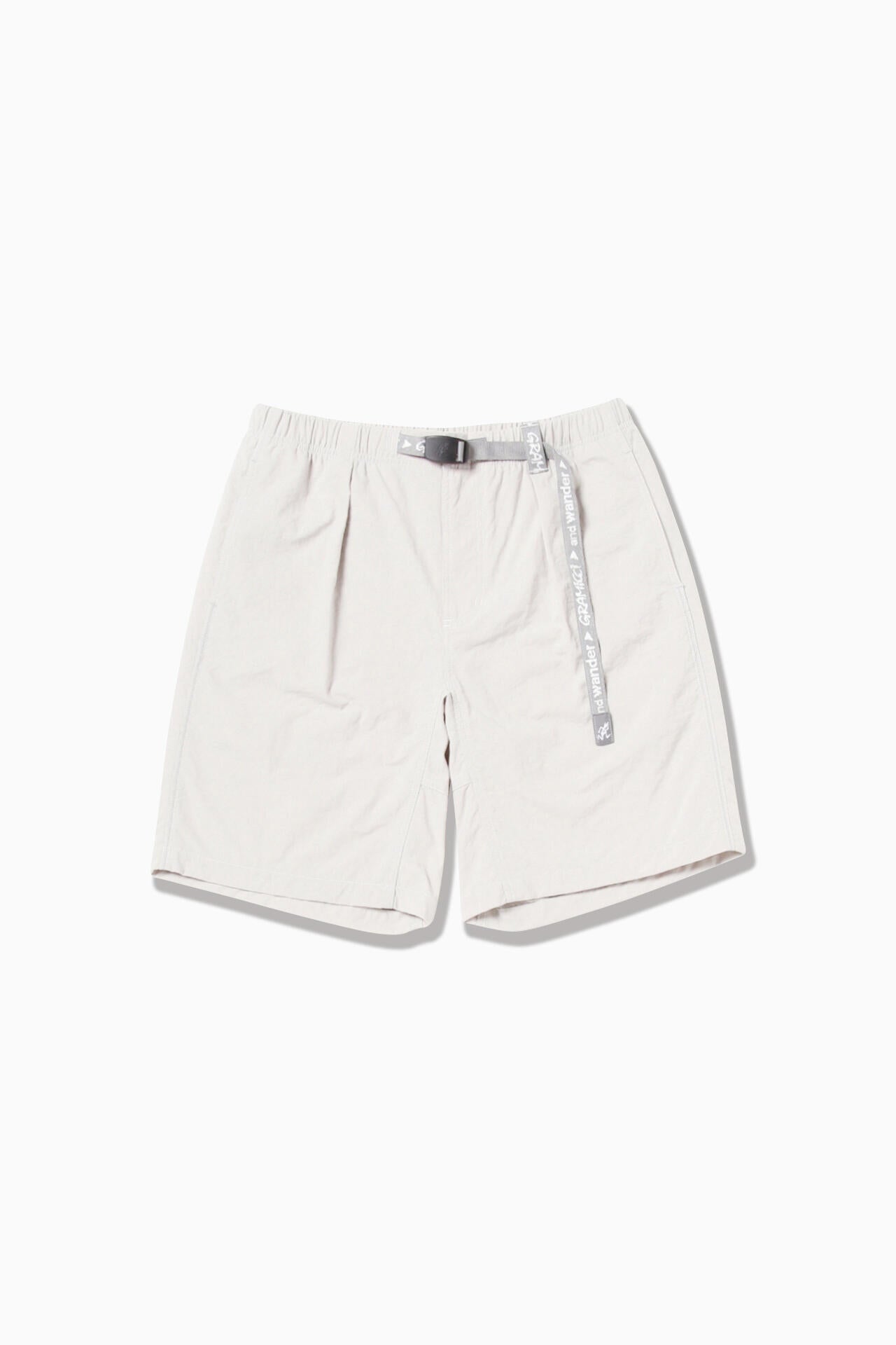 GRAMICCI × and wander nylon g-short - l.gray