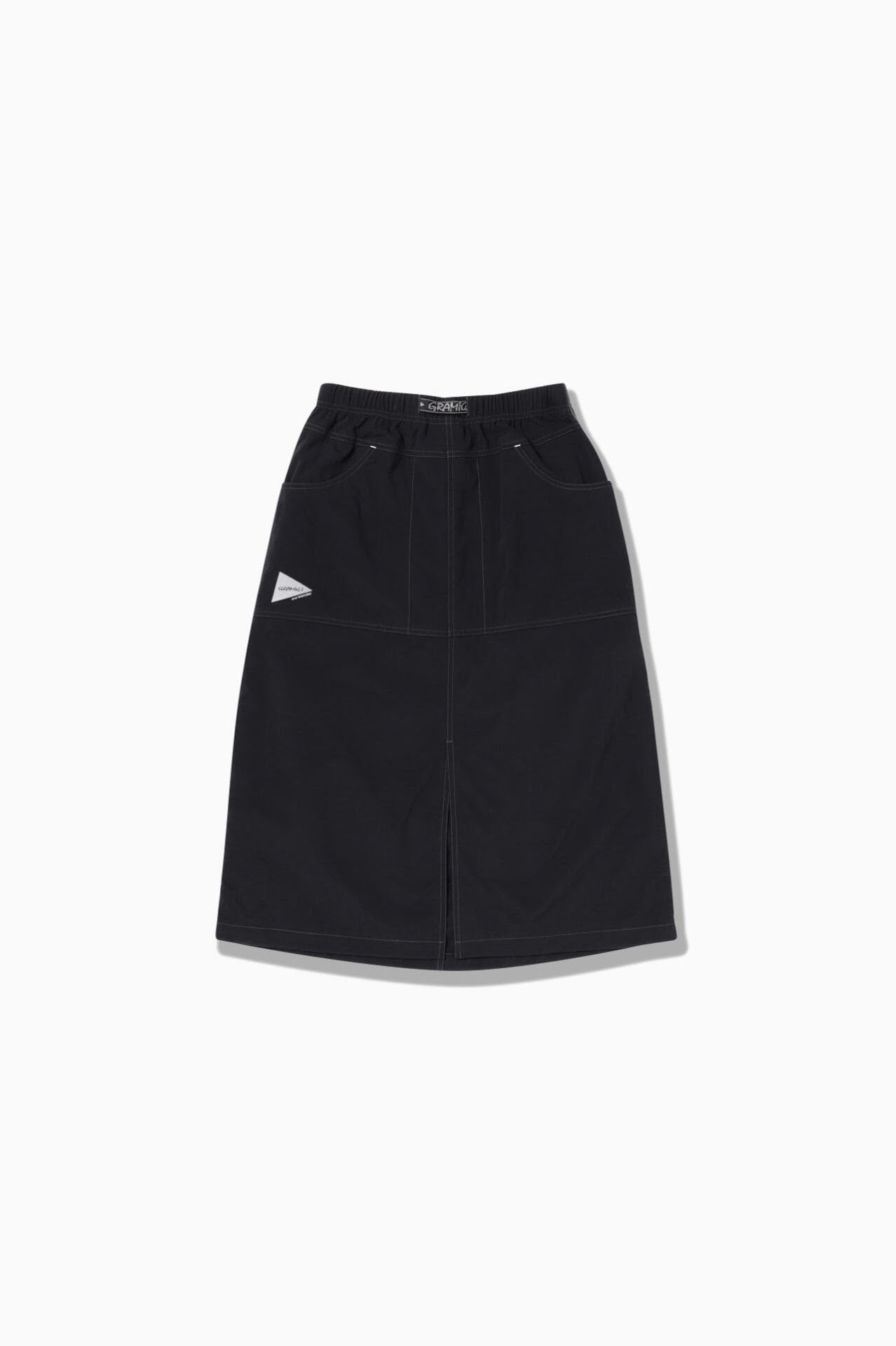 GRAMICCI × and wander nylon double knee skirt