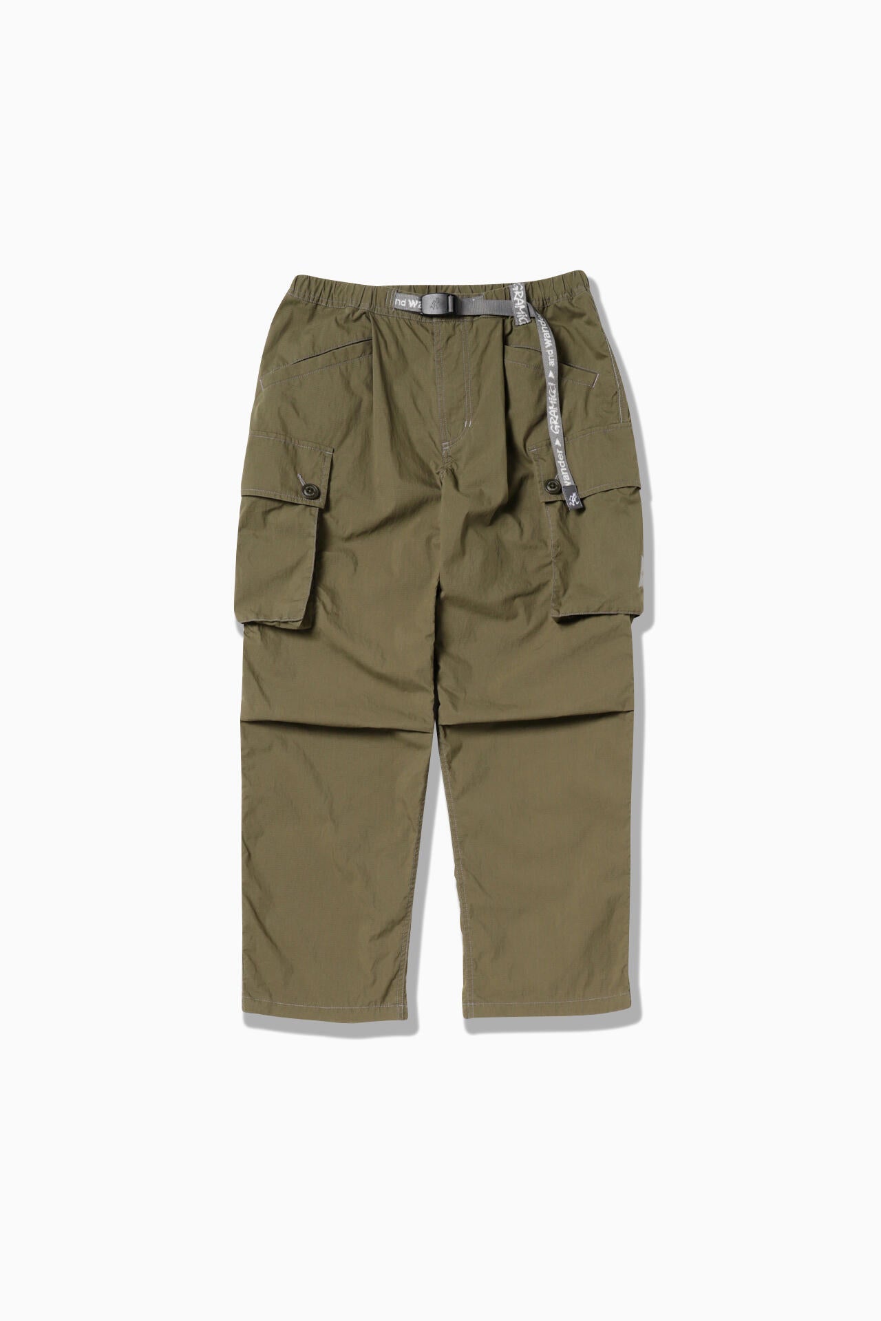 GRAMICCI × and wander military wide pant - khaki