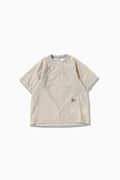 stretch rip pullover - l.beige